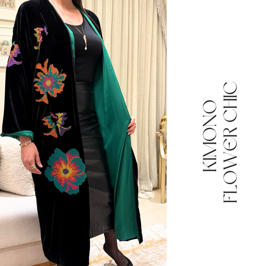 KIMONO FLOWER CHIC