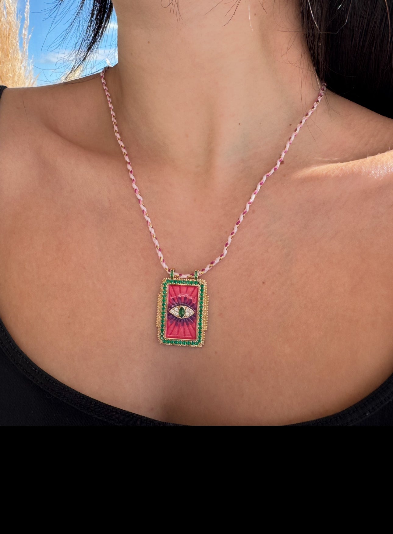 Collier Étoile Oeil