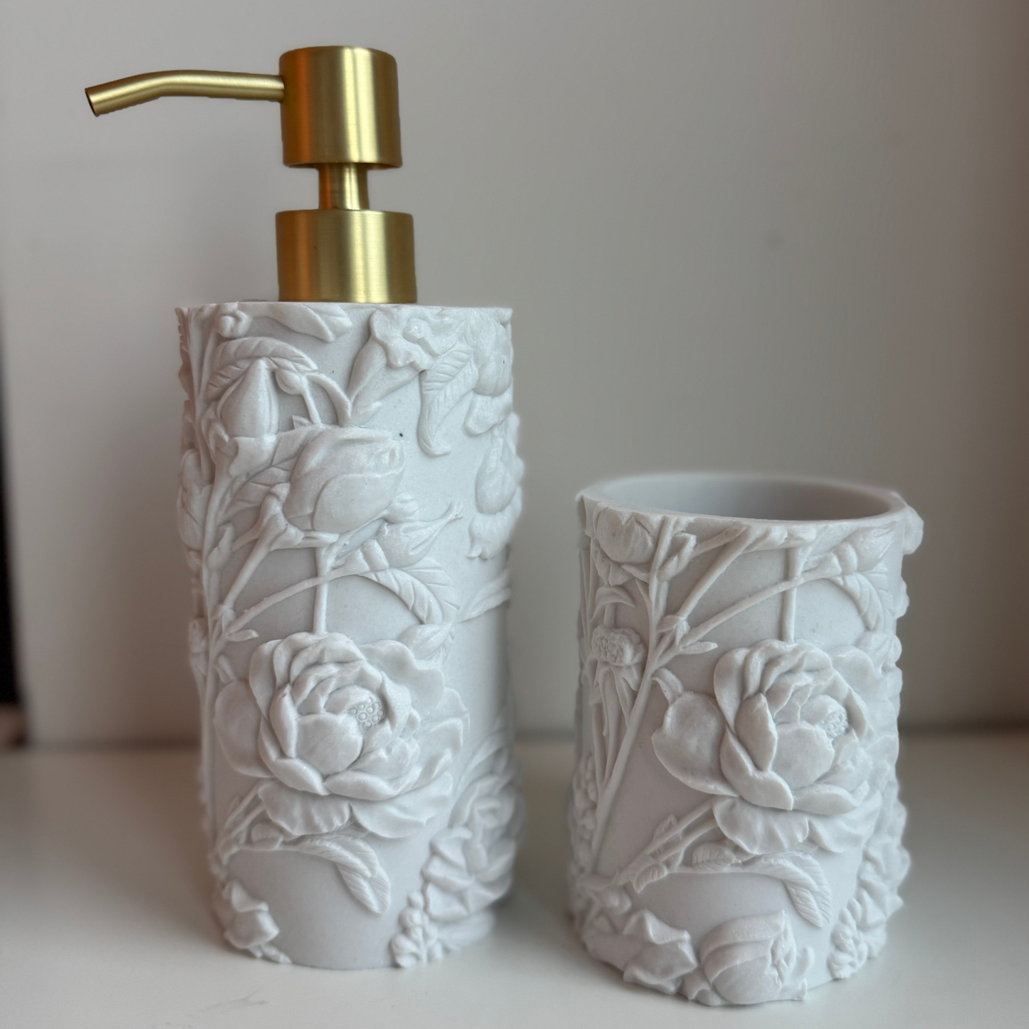 Distributeur de savon & goblet