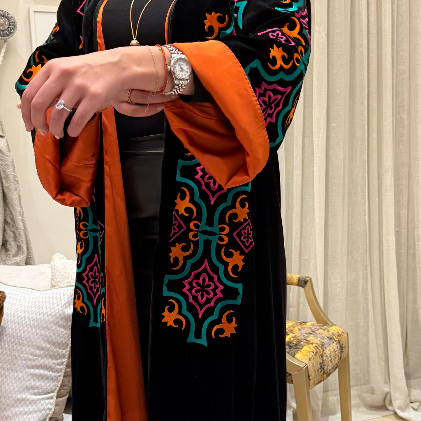 Kimono Mandarine Chic