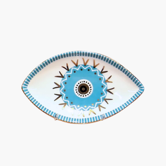 Plateau Porte-Bijoux Œil Bleu